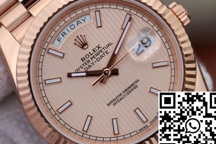 Factory EW 40mm Dial Rosegold II Day 228235 Rolex Date 1128